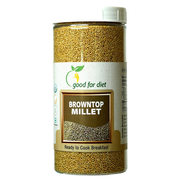 Unpolished Browntop Millet for Weight loss Diet, Diabetic food, food for Heart Disease