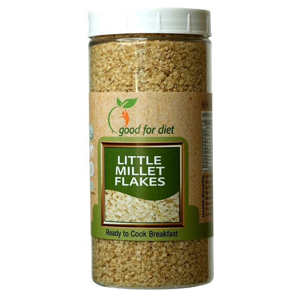 Little Millet Flakes Health Benefits Aids Weight Loss Manages Diabetes Good for Digestion Rich in Antioxidants Reduces Blood Cholesterol Strengthens Immune System Rich in Dietary Fiber Good source of Vitamins